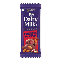 CADBURY DAIRY MILK FRUIT & NUT CHOCOLATE 75 GM PACKET