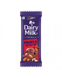 CADBURY DAIRY MILK FRUIT & NUT CHOCOLATE 75.00 GM PACKET CADBURY DAIRY MILK FRUIT & NUT CHOCOLATE 75.00 GM PACKET