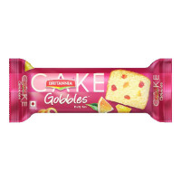 BRITANNIA GOBBLES FRUITY FUN CAKE 45.00 GM PACKET