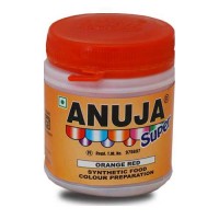 ANUJA ORANGE RED FOOD COLOUR 100.00 GM JAR ANUJA ORANGE RED FOOD COLOUR 100.00 GM JAR