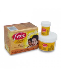 FEM GOLD BLEACH CREAM 24.00 GM BOX