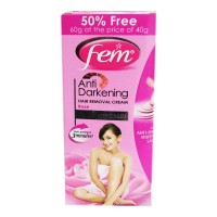 FEM ROSE ANTI DARKENING HAIR REMOVAL CREAM 40.00 GM BOX