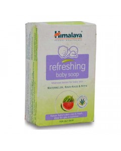 HIMALAYA REFRESHING BABY SOAP 125.00 GM BOX HIMALAYA REFRESHING BABY SOAP 125.00 GM BOX