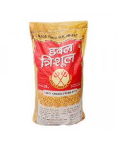 DOUBLE TRISHUL CHAKKI ATTA 25.00 KG BAG DOUBLE TRISHUL CHAKKI ATTA 25.00 KG BAG