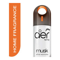 GODREJ AER SPRAY MUSK AFTER SMOKE FRAGRANCE 300.00 ML BOTTLE