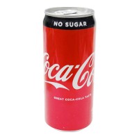 COCA-COLA ZERO SOFT DRINK 300.00 ML CAN