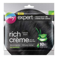 GODREJ EXPERT NATURAL BLACK 1.0 CREME HAIR COLOUR 20.00 GM PACKET