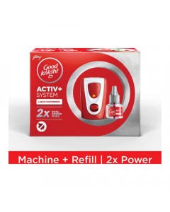GOOD KNIGHT ACTIV+ MACHINE+CARTRIDGE 45.00 ML BOX GOOD KNIGHT ACTIV+ MACHINE+CARTRIDGE 45.00 ML BOX