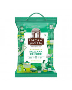 INDIA GATE ROZZANA CHOICE RICE 5.00 KG BAG INDIA GATE ROZZANA CHOICE RICE 5.00 KG BAG
