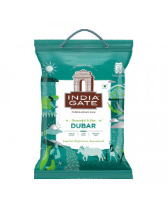 INDIA GATE DUBAR RICE 5.00 KG BAG