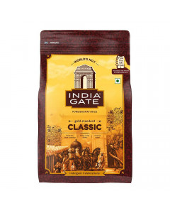 INDIA GATE CLASSIC RICE 1.00 KG PACKET INDIA GATE CLASSIC RICE 1.00 KG PACKET