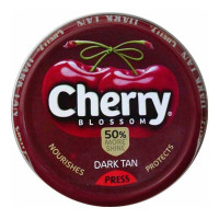 CHERRY BLOSSOM DARK TAN SHOE POLISH 15 GM