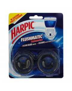 HARPIC FLUSHMATIC AQUAMARINE TWIN PACK 100.00 GM PACKET