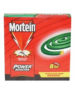 MORTEIN 8 HOUR POWER BOOSTER MOSQUITO COIL 10.00 PCS BOX