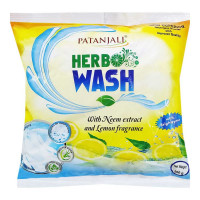 PATANJALI HERBO WASH SUPERIOR DETERGENT POWDER 500.00 GM PACKET