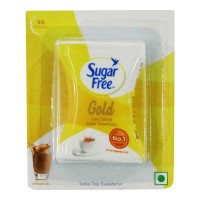 SUGAR FREE GOLD+ LOW CALORIE SUGAR 5 GM (50 PELLETS) 1 NO