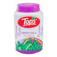 TOPS GREEN CHILLI PICKLE 1.00 KG JAR
