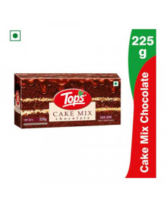 TOPS CAKE MIX CHOCOLATE 225 GM BOX TOPS CAKE MIX CHOCOLATE 225 GM BOX