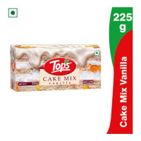 TOPS CAKE MIX VANILLA 225 GM BOX