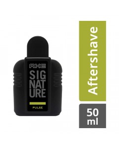 AXE SIGNATURE PULSE AFTER SHAVING LOTION 50.00 ML BOTTLE