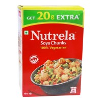 NUTRELA SOYA CHUNKS 200.00 GM BOX