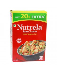 NUTRELA SOYA CHUNKS 200.00 GM BOX