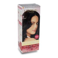 LOREAL EXCELLENCE 1 BLACK COLOUR 25 GM+ 25 ML BOX