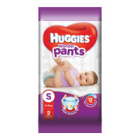 HUGGIES WONDER PANTS S 4-8 KG 2.00 PCS PACKET