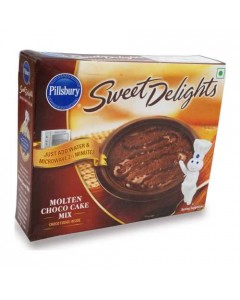PILLSBURY SWEET DELIGHTS CHOCO CAKE MIX 135.00 GM BOX PILLSBURY SWEET DELIGHTS CHOCO CAKE MIX 135.00 GM BOX