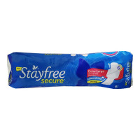 STAYFREE SECURE COTTONY SOFT EXTRA LARGE 6.00 PADS PACKET