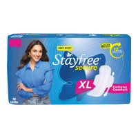 STAYFREE SECURE COTTONY COMFORT XL 18.00 PADS PACKET