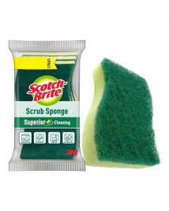 SCOTCH BRITE SCRUB SPONGE 6 X9.5 CM 3.00 PCS PACKET