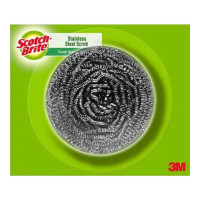 SCOTCH BRITE STAINLESS STEEL SCRUB 1.00 NO PACKET