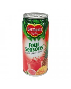 DEL MONTE FOUR SEASON MIX FRUIT DRINK 240.00 ML CAN DEL MONTE FOUR SEASON MIX FRUIT DRINK 240.00 ML CAN