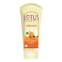 LOTUS HERBALS APRISCRUB FRESH APRICOT SCRUB 100.00 GM TUBE