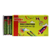 CAMEL WAX CRAYONS COLOURS 12 SHADES