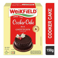 WEIKFIELD COOKER CAKE MIX CHOCOLATE EGGLESS 150.00 GM BOX