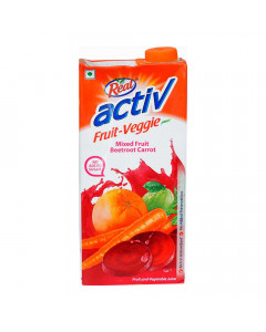 REAL ACTIV MIXED FRUIT BEETROOT JUICE 1 LTR REAL ACTIV MIXED FRUIT BEETROOT JUICE 1 LTR