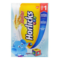 HORLICKS JUNIOR VANILLA FLAVOUR STAGE 1 500.00 GM BOX