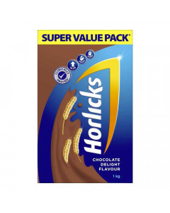HORLICKS CHOCOLATE DELIGHT- 1.00 KG BOX HORLICKS CHOCOLATE DELIGHT- 1.00 KG BOX
