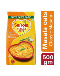 SAFFOLA MASALA OATS CLASSIC MASALA 500.00 GM PACKET