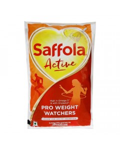 SAFFOLA ACTIVE OIL- 1.00 LTR PACKET