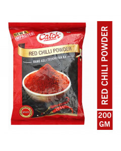 CATCH RED CHILLI POWDER 200.00 GM PACKET CATCH RED CHILLI POWDER 200.00 GM PACKET