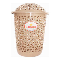 NAKODA LAUNDRY BASKET MEDIUM WITH LID 1 No