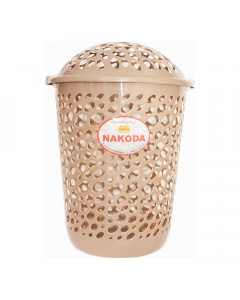 NAKODA LAUNDRY BASKET MEDIUM WITH LID 1 No