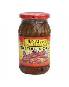 MOTHERS RECIPE STUFFED RED CHILLI PICKLE 400.00 GM JAR