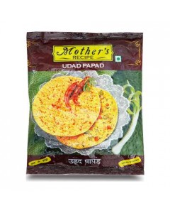 MOTHERS RECIPE UDAD PAPAD 200.00 GM PACKET MOTHERS RECIPE UDAD PAPAD 200.00 GM PACKET