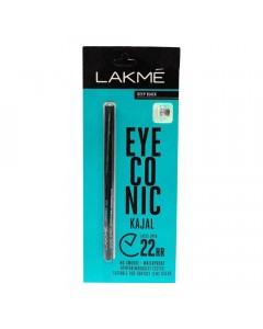 LAKME DEEP BLACK EYECONIC KAJAL 0.35 GM PACKET LAKME DEEP BLACK EYECONIC KAJAL 0.35 GM PACKET