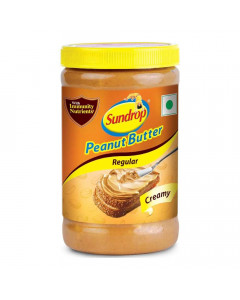 SUNDROP PEANUT BUTTER REGULAR CREAMY 462.00 GM JAR SUNDROP PEANUT BUTTER REGULAR CREAMY 462.00 GM JAR