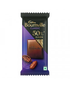 CADBURY BOURNVILLE CLASSIC 50% DARK CHOCOLATE 30 GM